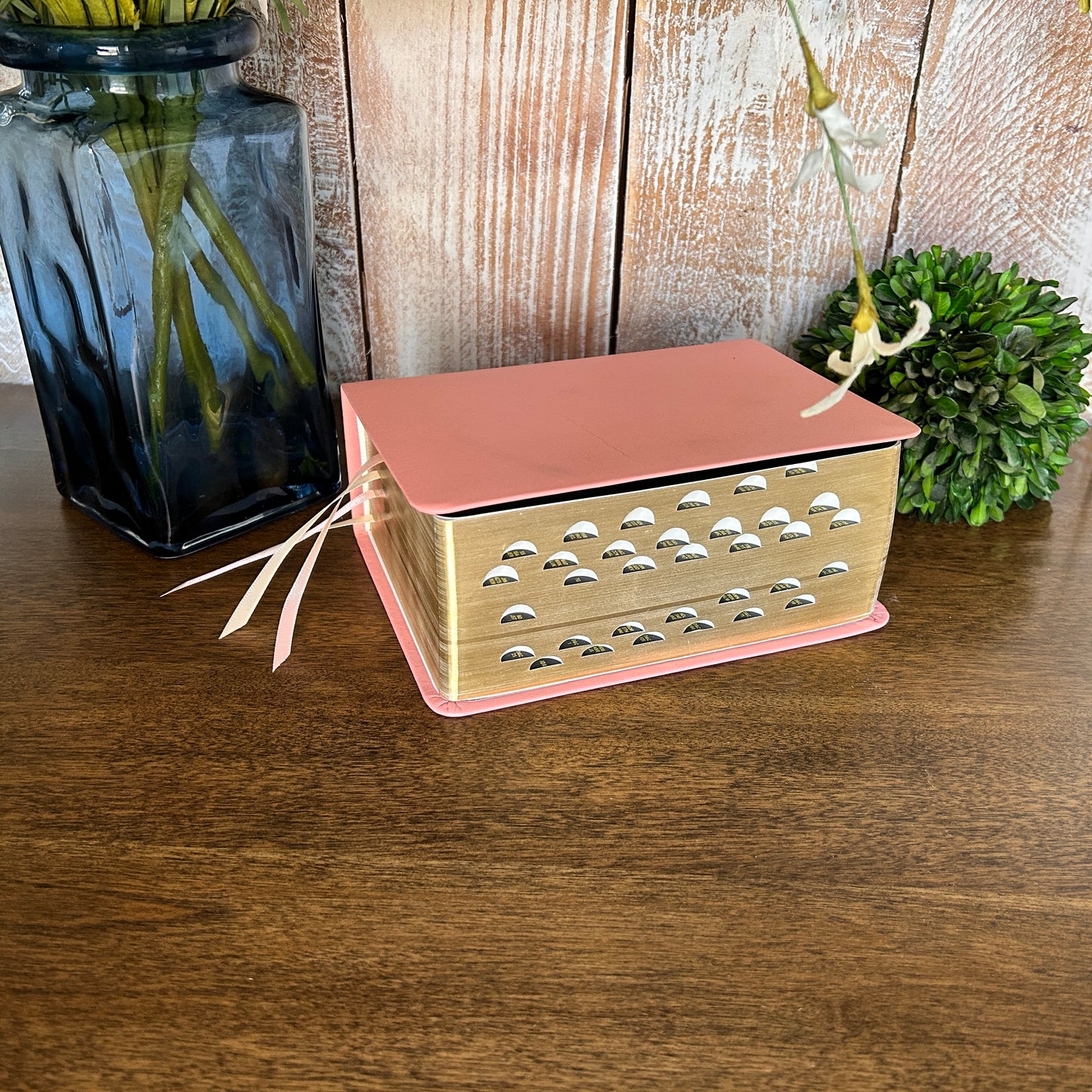 LDS Quad Combination - Rose Full-Grain Leather | Ready-Made