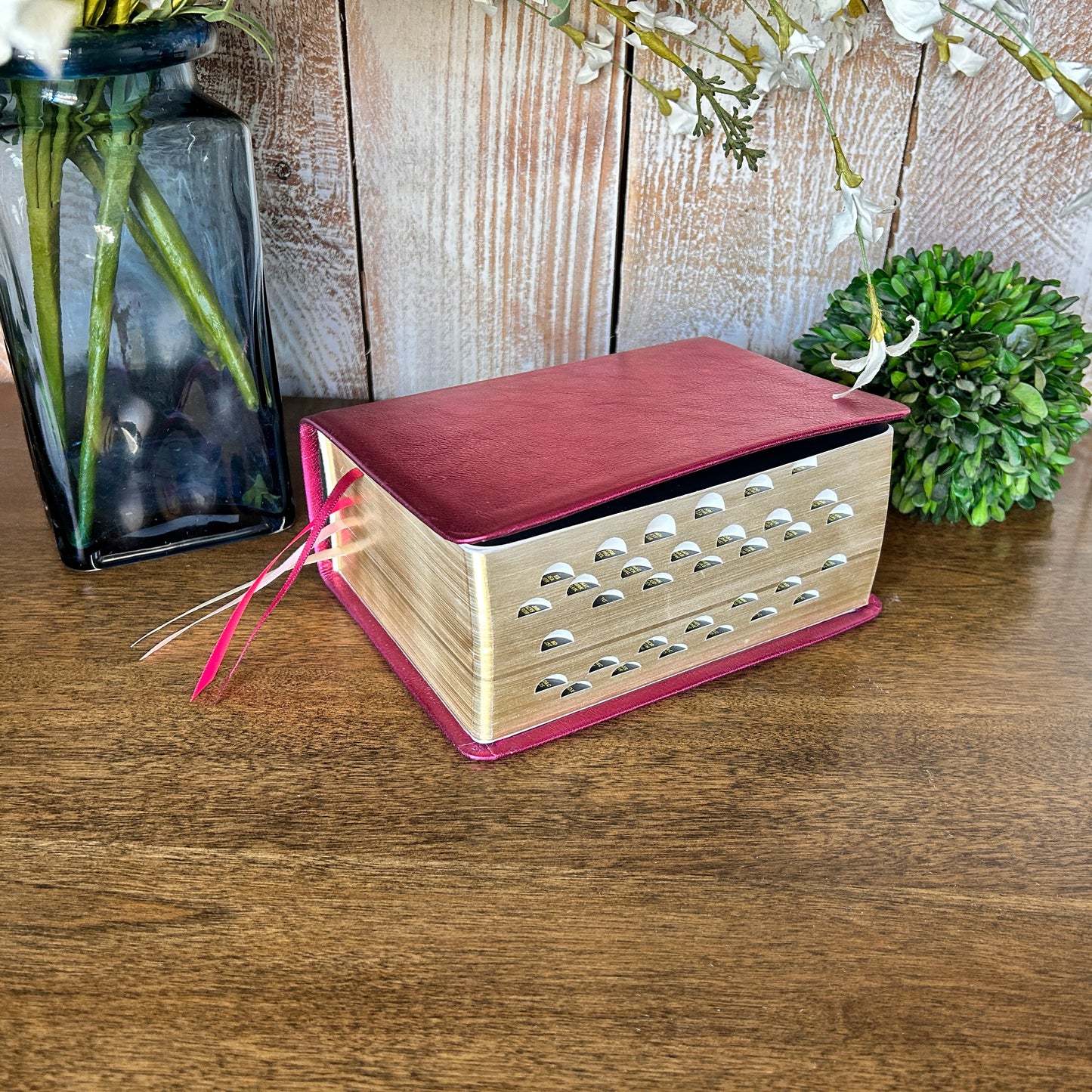 LDS Quad Combination - Metallic Hot Pink Full-Grain Leather | Ready-Made