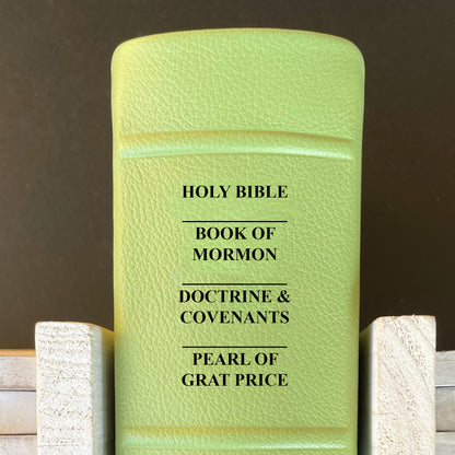 LDS Quad Combination - Full-grain Leather, Made-to-Order