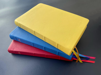 LDS Old Testament, New Testament, and Triple - Full-grain Leather, Made-to-Order