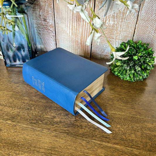 LDS Quad Combination - Royal Blue Full-Grain Leather | Ready-Made
