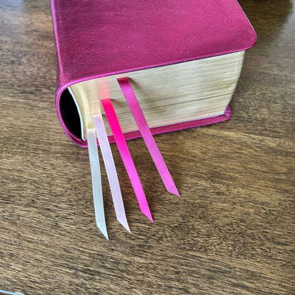 LDS Quad Combination - Metallic Hot Pink Full-Grain Leather | Ready-Made