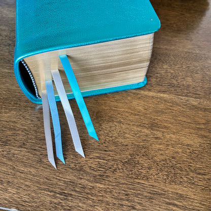 LDS Quad Combination - Metallic Turquoise Full-Grain Leather | Ready-Made