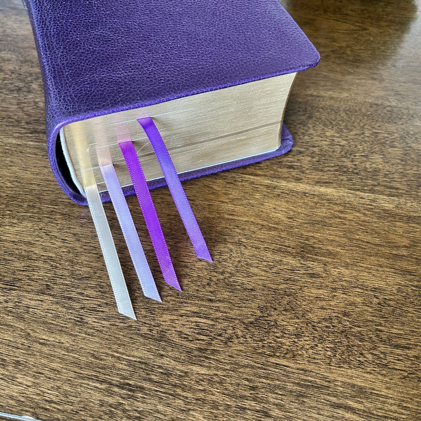 LDS Quad Combination - Metallic Purple Full-Grain Leather | Ready-Made