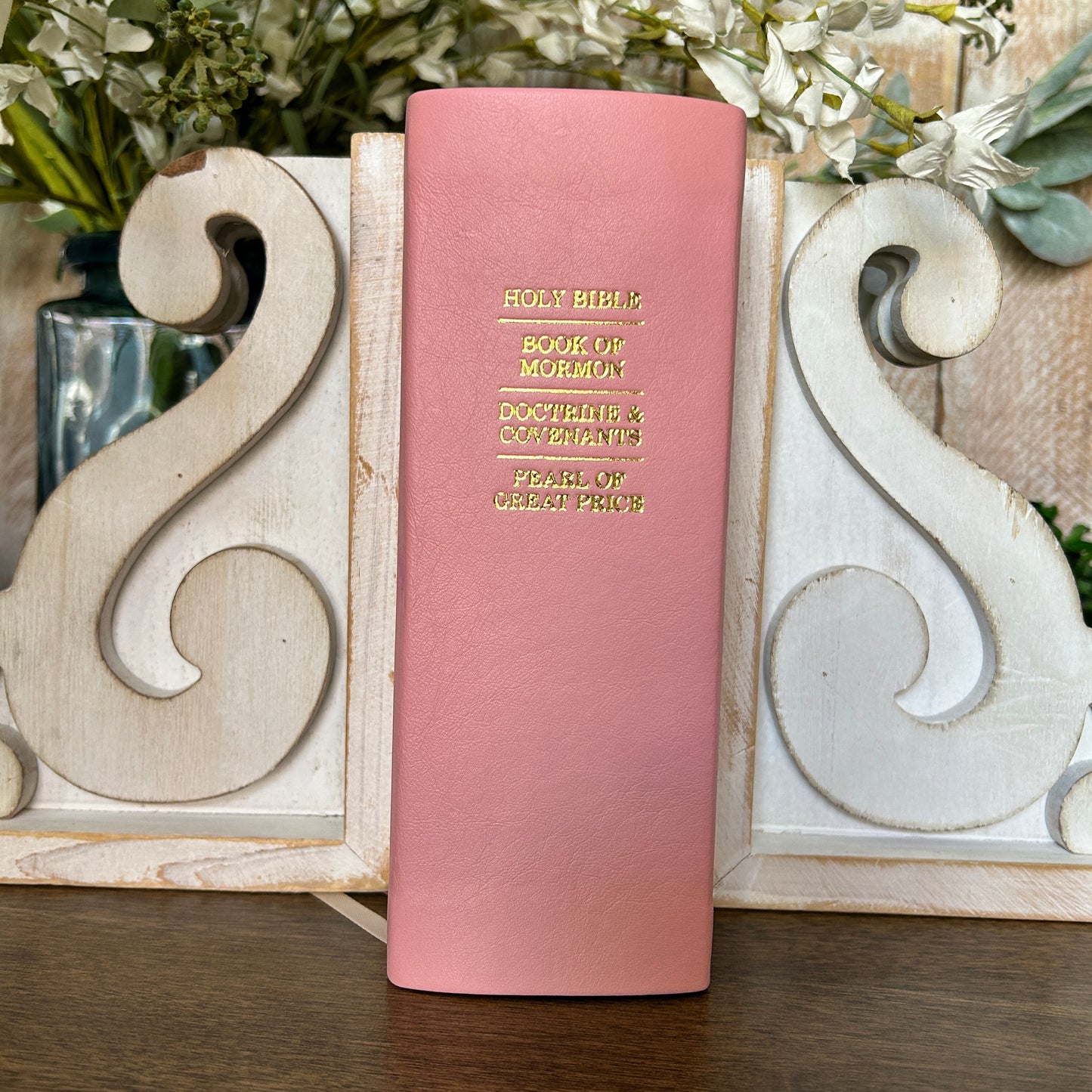 LDS Quad Combination - Rose Full-Grain Leather | Ready-Made