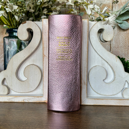 LDS Quad Combination - Metallic Pink Full-Grain Leather | Ready-Made