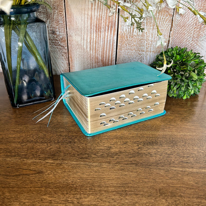 LDS Quad Combination - Metallic Turquoise Full-Grain Leather | Ready-Made